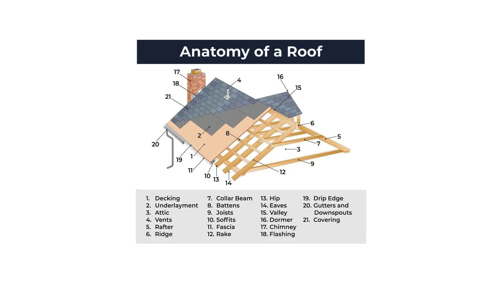 Anatomy of a Roof: Understanding the Parts That Protect Your Home